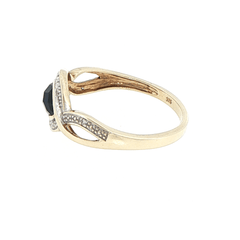 9ct Yellow Gold Diamond Cocktail Ring - Mega Cash Sydney