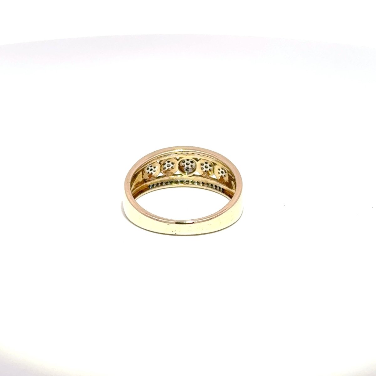 9ct Yellow Gold Diamond Multi-Stone Ring - Mega Cash Sydney