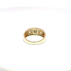 9ct Yellow Gold Diamond Multi-Stone Ring - Mega Cash Sydney