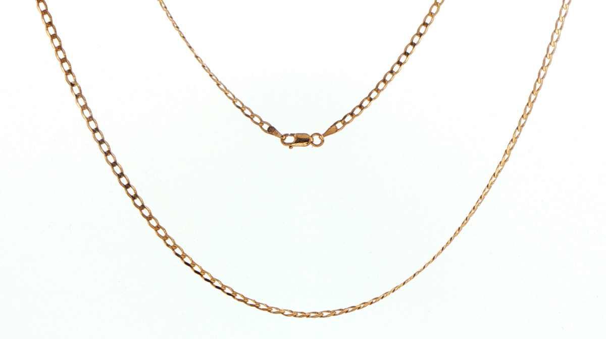 9ct Yellow Gold Fine Curb Link Chain Necklace - Mega Cash Sydney