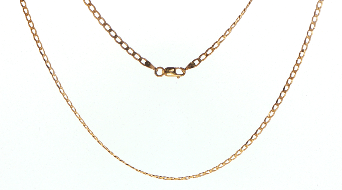 9ct Yellow Gold Fine Curb Link Chain Necklace - Mega Cash Sydney