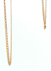 9ct Yellow Gold Fine Curb Link Chain Necklace - Mega Cash Sydney