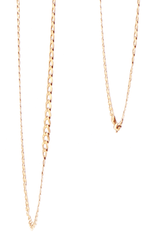 9ct Yellow Gold Flat Curb Link Chain Necklace - Mega Cash Sydney