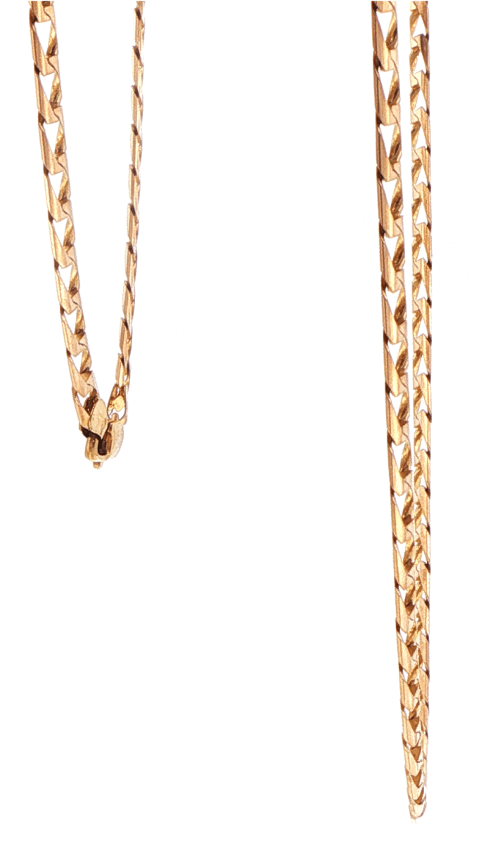 9ct Yellow Gold Flat Link Chain Necklace - Mega Cash Sydney