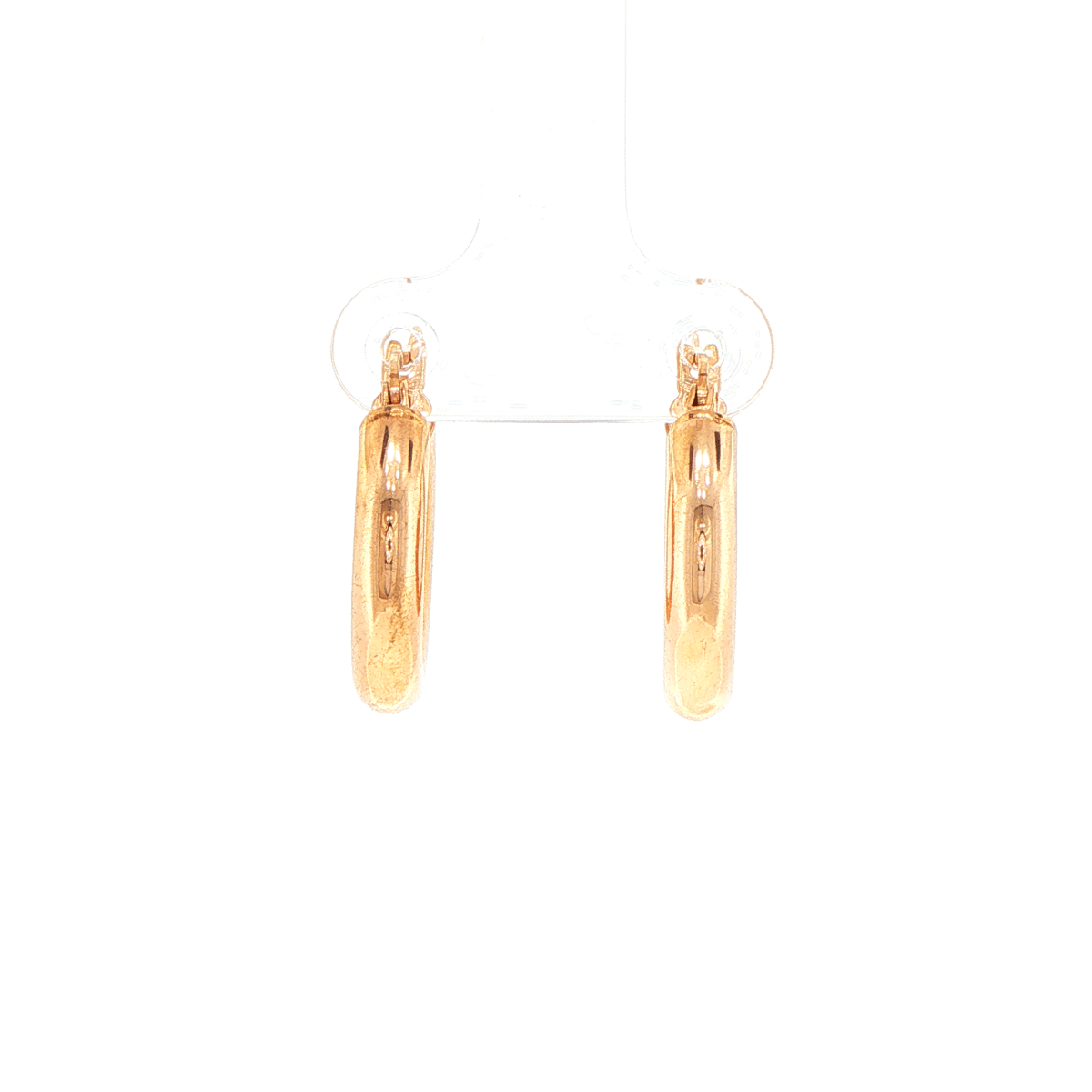9ct Yellow Gold Hinged Hoop Earrings - Mega Cash Sydney