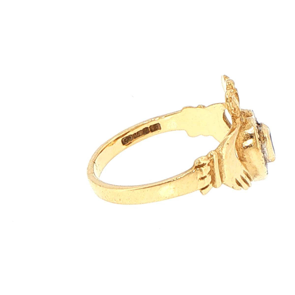 9ct Yellow Gold Irish Claddagh Ring - Mega Cash Sydney