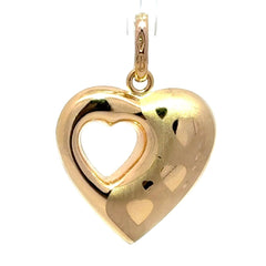9ct Yellow Gold Multi-Heart Cutout Pendant - Mega Cash Sydney