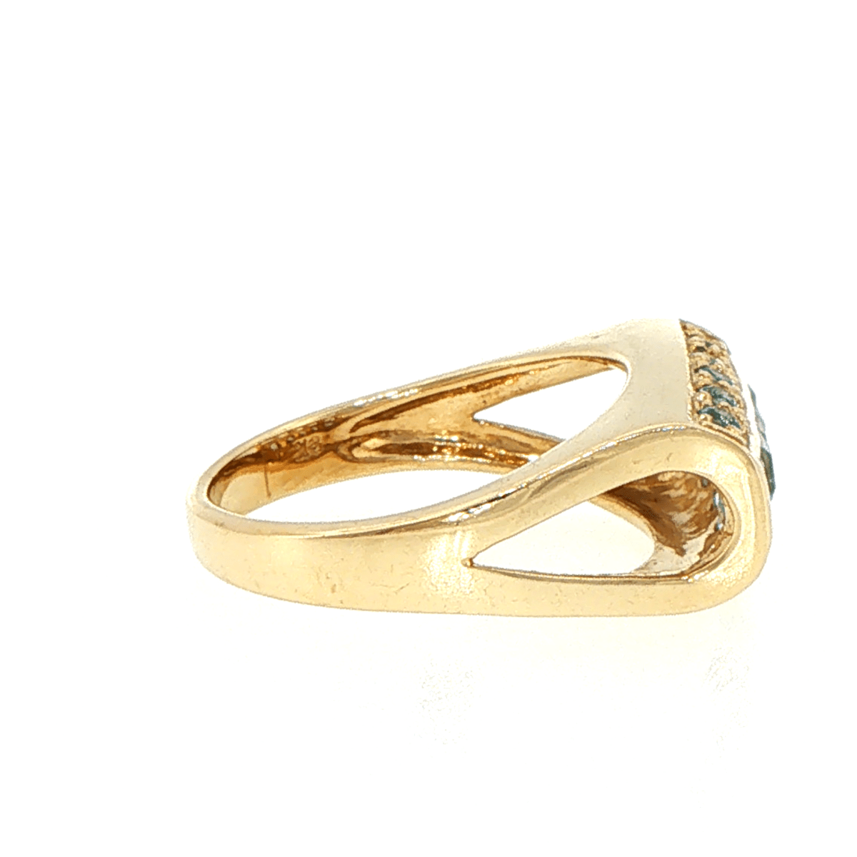 9ct Yellow Gold Multi-Stone Cocktail Ring - Mega Cash Sydney
