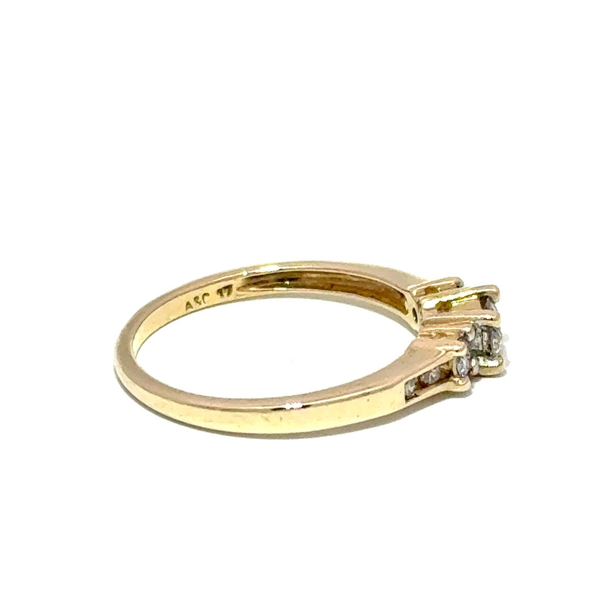 9ct Yellow Gold Multi-Stone Diamond Ring - Mega Cash Sydney