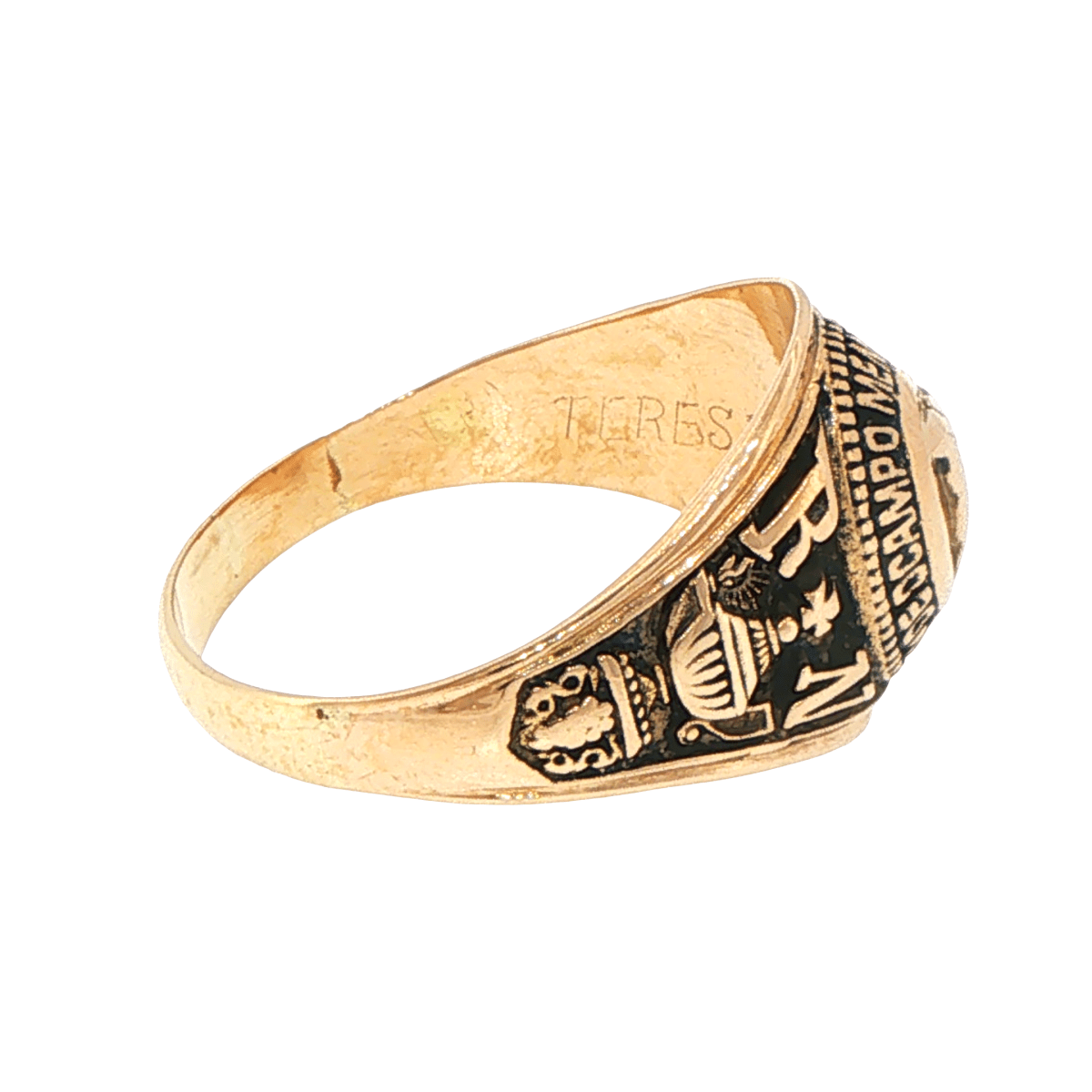 9ct Yellow Gold Nursing School Commemorative Signet Ring - Mega Cash Sydney