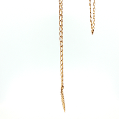 9ct Yellow Gold Oval Pendant Necklace with Heart Motif - Mega Cash Sydney