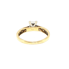 9ct Yellow Gold Quad Diamond Engagement Ring - Mega Cash Sydney