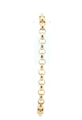 9ct Yellow Gold Rolo Chain Bracelet with Oversized Clasp - Mega Cash Sydney