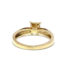 9ct Yellow Gold Square Diamond Cluster Ring - Mega Cash Sydney