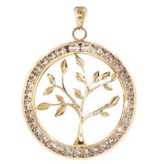 9ct Yellow Gold Tree of Life Pendant - Mega Cash Sydney
