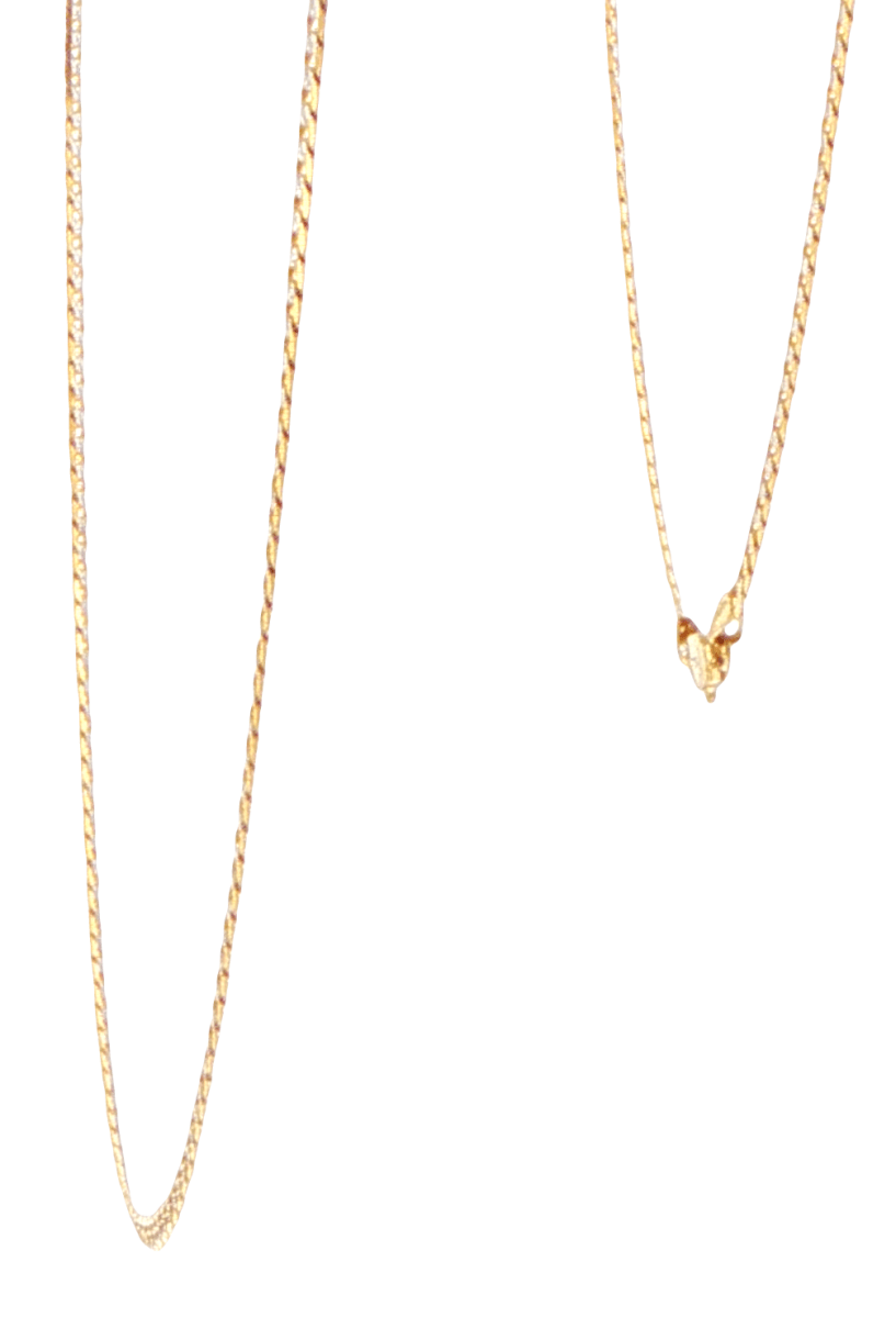 9ct Yellow Gold Two-Tone Curb Link Chain Necklace - Mega Cash Sydney
