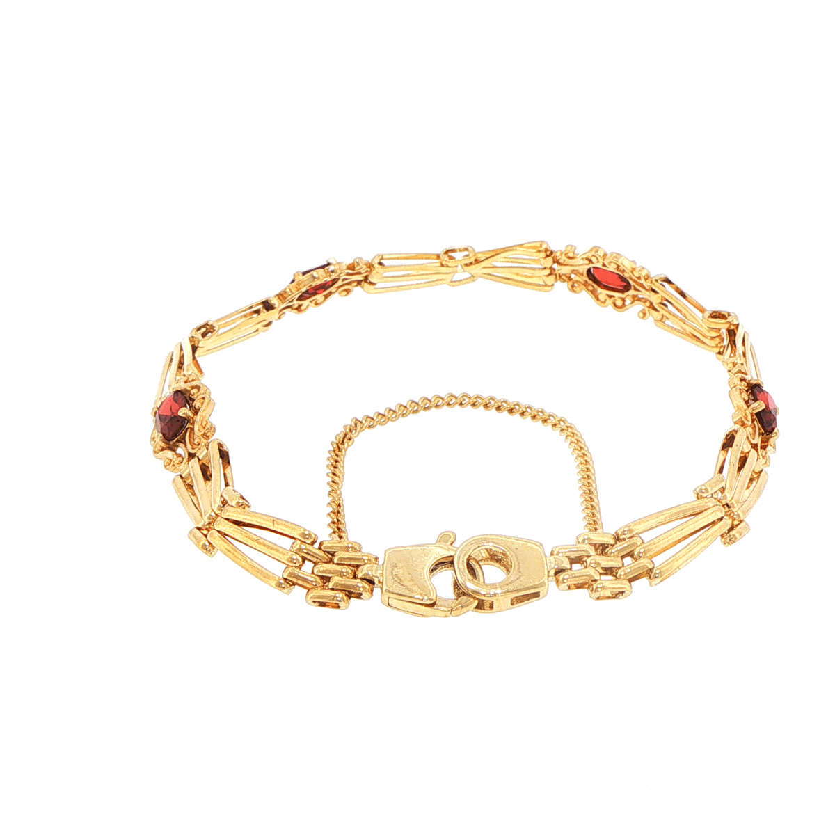 9ct Yellow Gold Vintage-Style Link Bracelet - Mega Cash Sydney