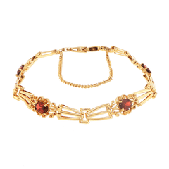 9ct Yellow Gold Vintage-Style Link Bracelet - Mega Cash Sydney