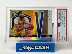 2019 Donruss Elite Anthony Elite Spellbound Gold #32 “V” - PSA 9