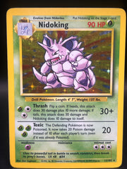 Nidoking Holo 11/102 Base Set Unlimited