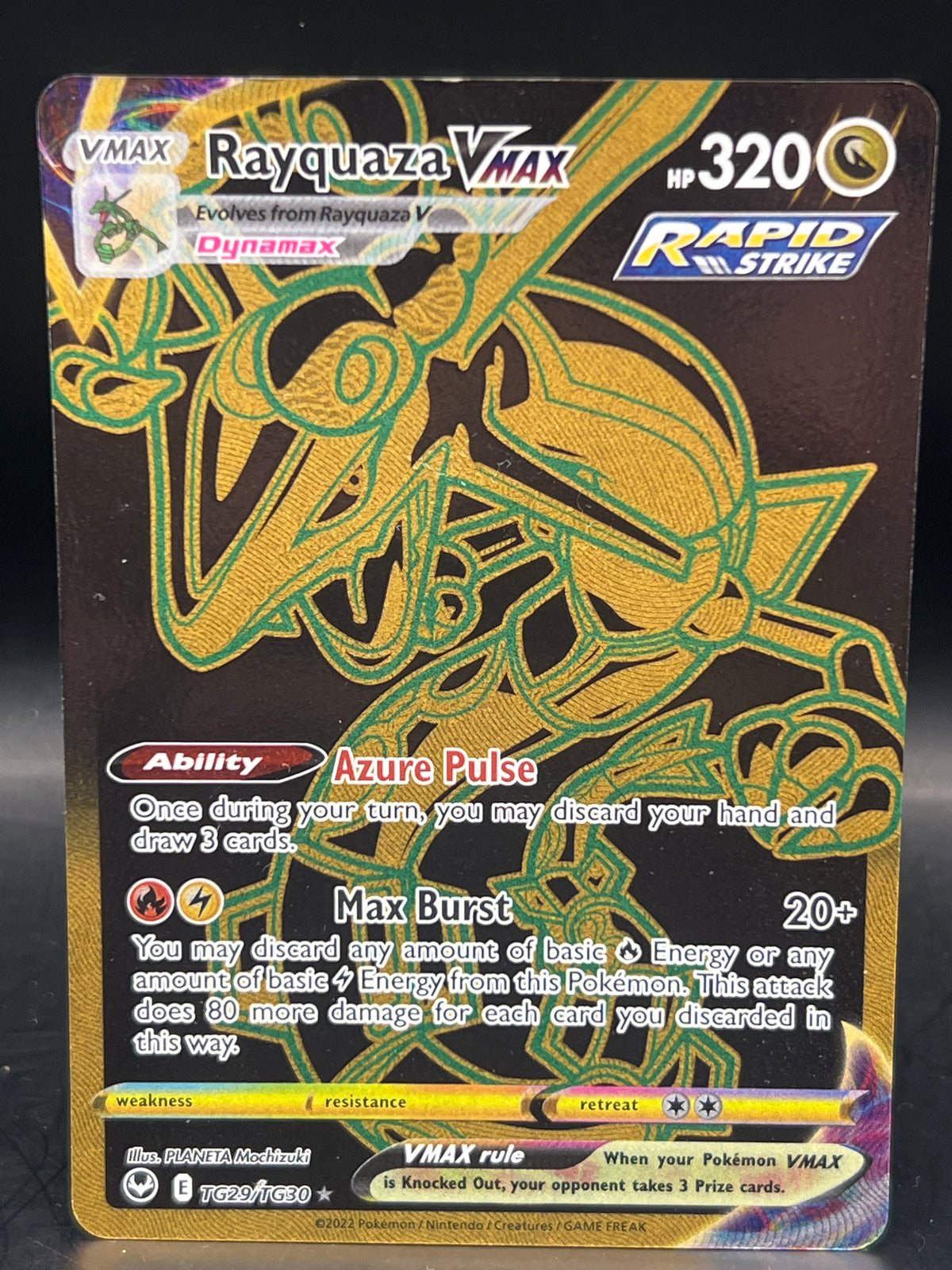 Rayquaza Vmax TG29/TG30 Sliver Tempest