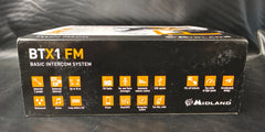 MIDLAND - BTX1 - Basic FM Intercom System - Twin Pack