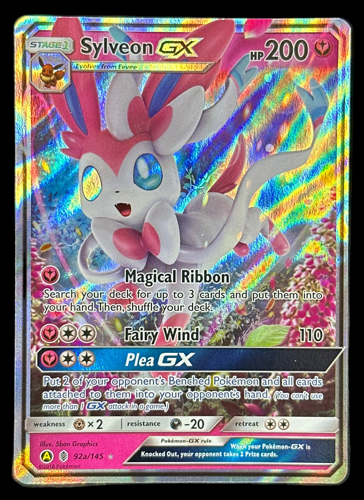 Pokemon - Sylveon GX 92a/145 Alternate Art Promo