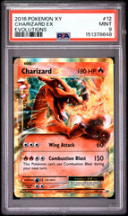 Pokemon - Charizard EX - 12/108 PSA 9 - Evolutions