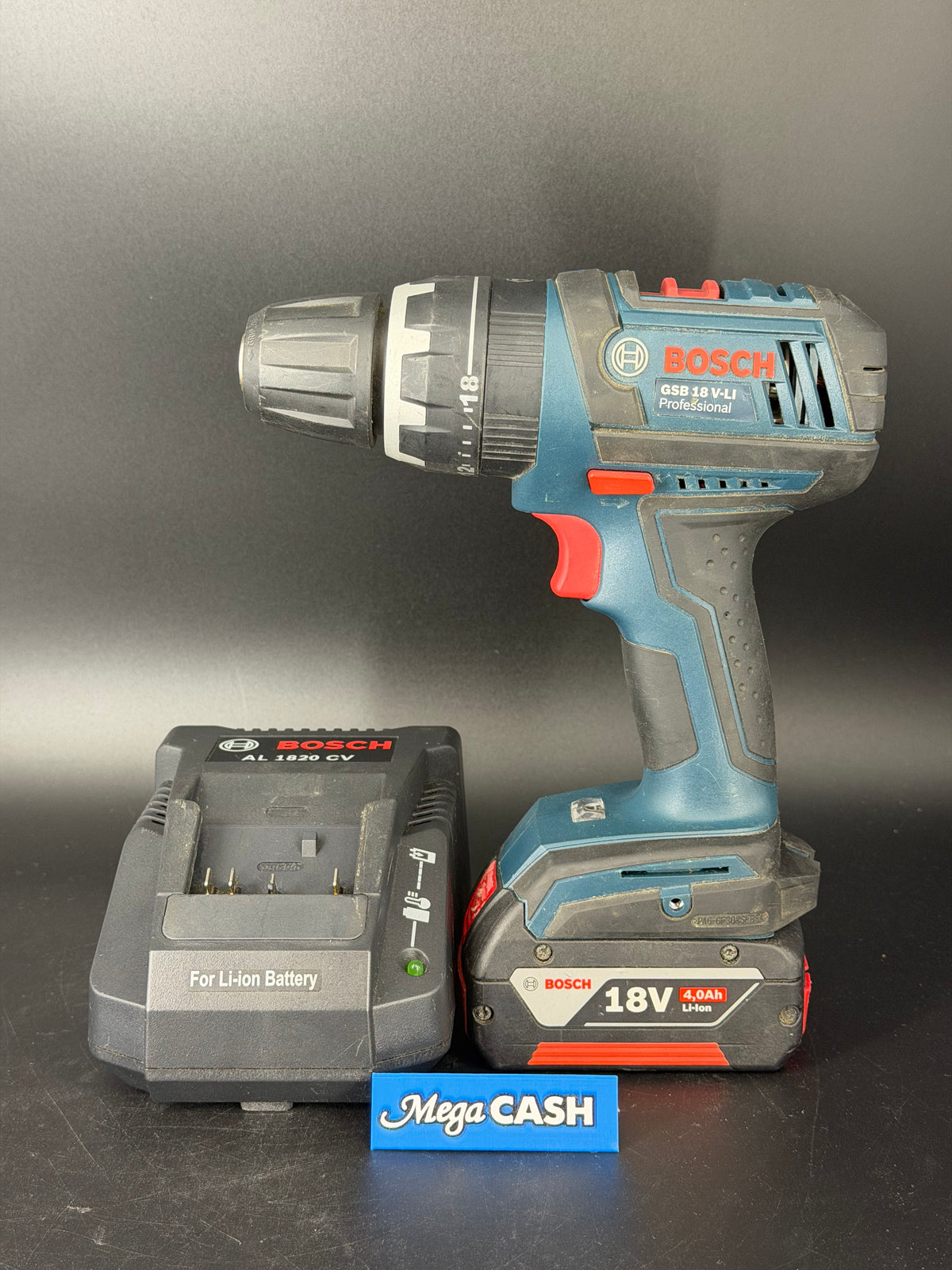 Bosch Hammer Drill Combo with 4.0Ah Battery and Charger
