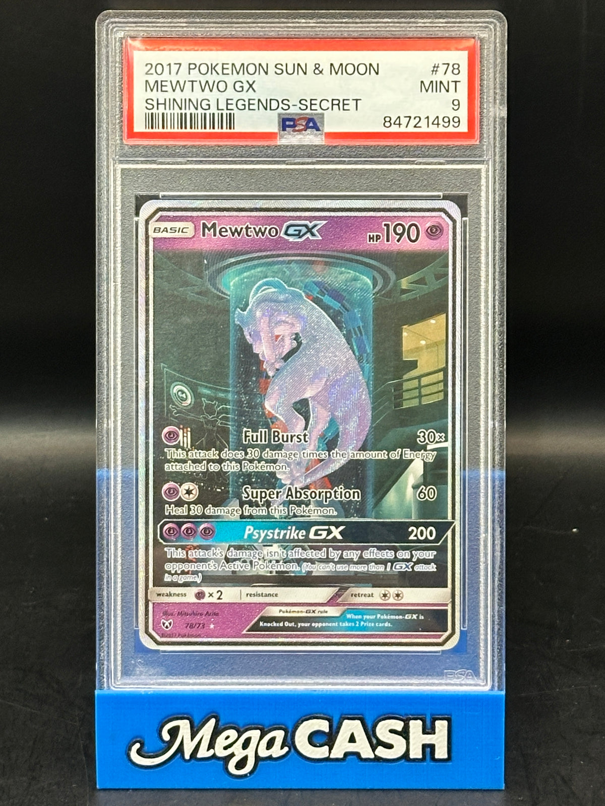 Mewtwo GX - Shining Legends - 78/73