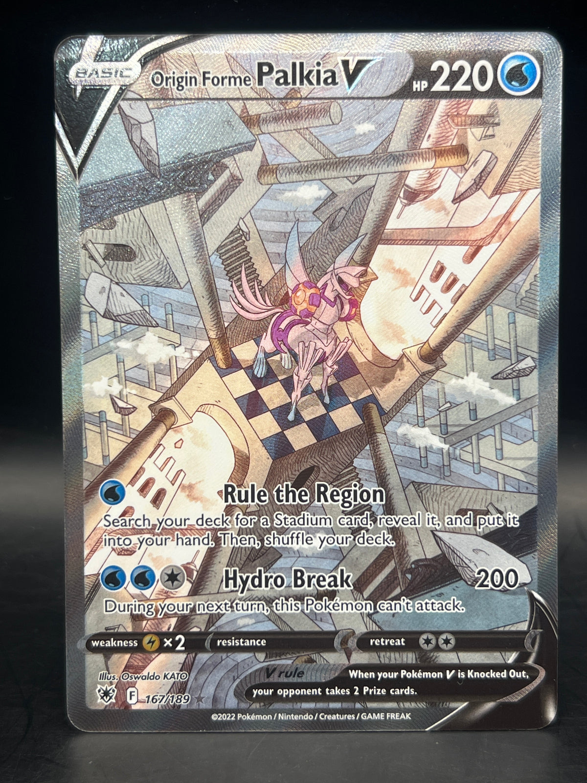 Origin Forme Palkia V 167/189 Astral Radiance