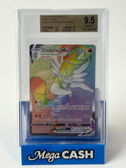 Pokemom Cinderace VMAX Rebel Clash 194/192 - BCG 9.5