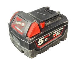 MILWAUKEE - Red Lithium-Ion 5.0Ah 18V Tool Battery - M18B5