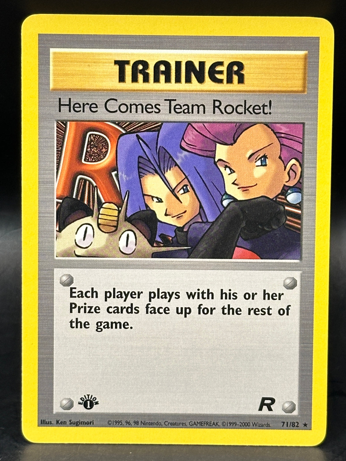 Here Comes Team Rocket - 1st Edition Rocket - 71/82