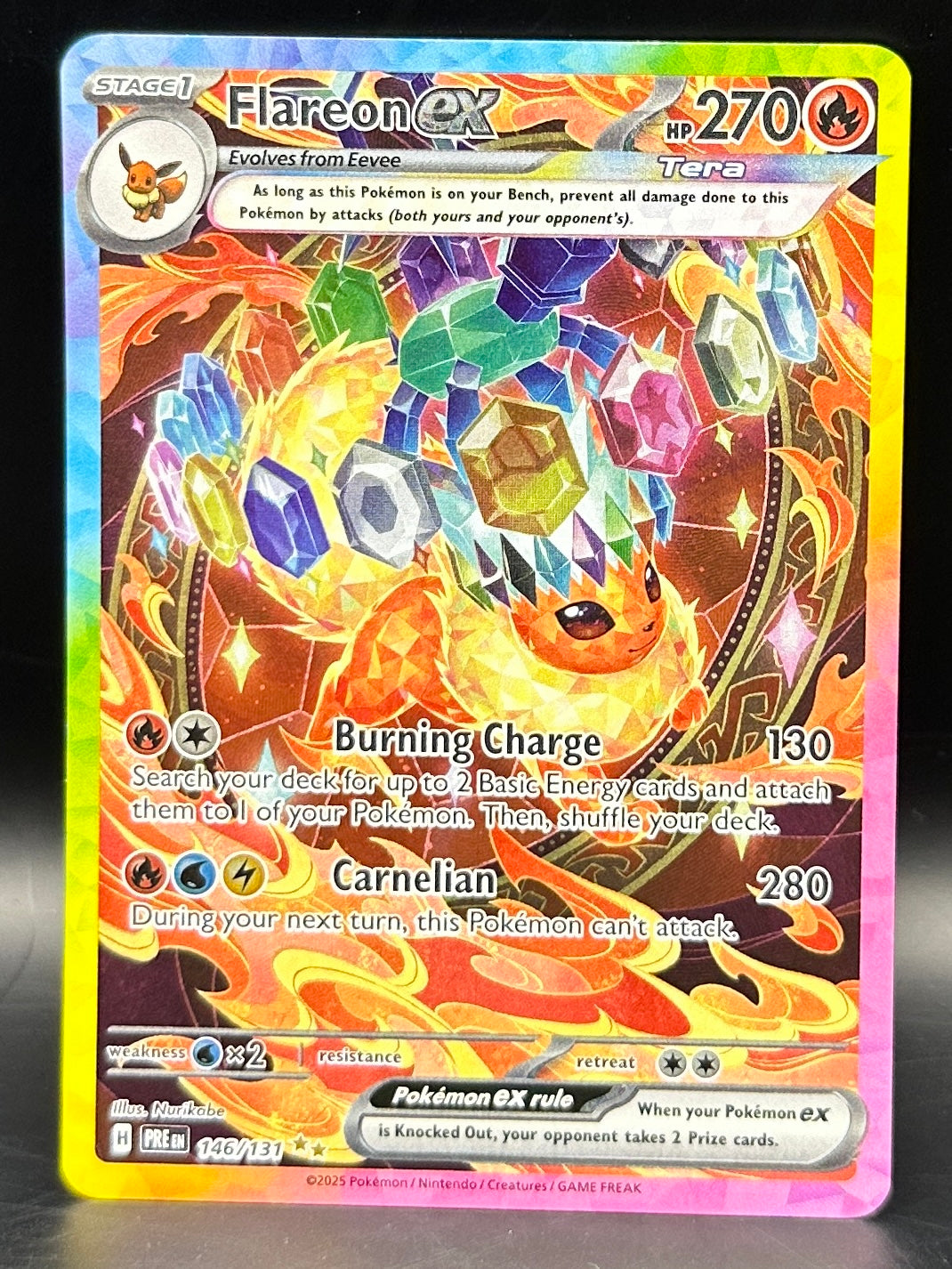 Flareon EX Special Illustration Rare - Prismatic Evolutions - 146/131