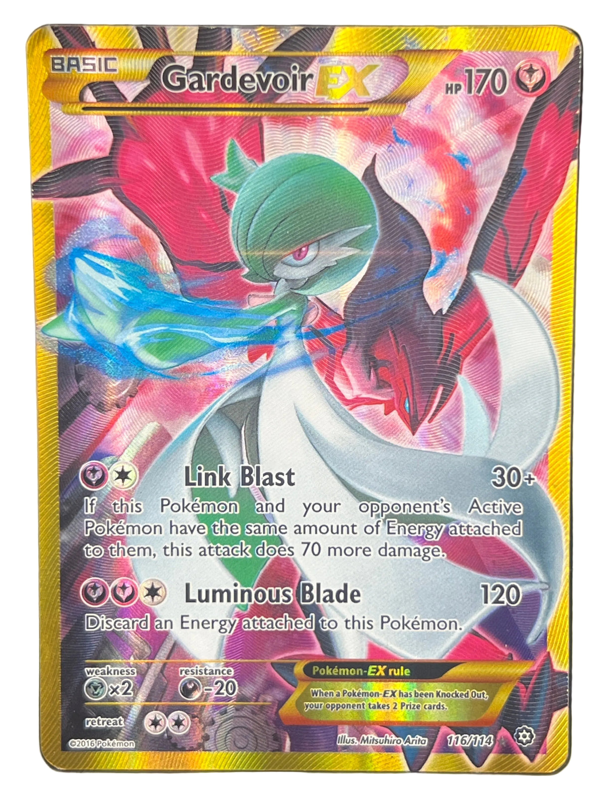 Gardevoir EX 116/114 Steam Siege
