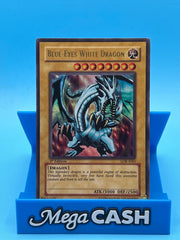 Yu-Gi-Oh! Blue-Eyes White Dragon 1st Edition LOB-A001 Holo