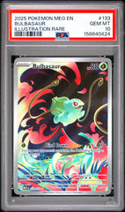 Pokémon - PSA 10 Bulbasaur 133/132