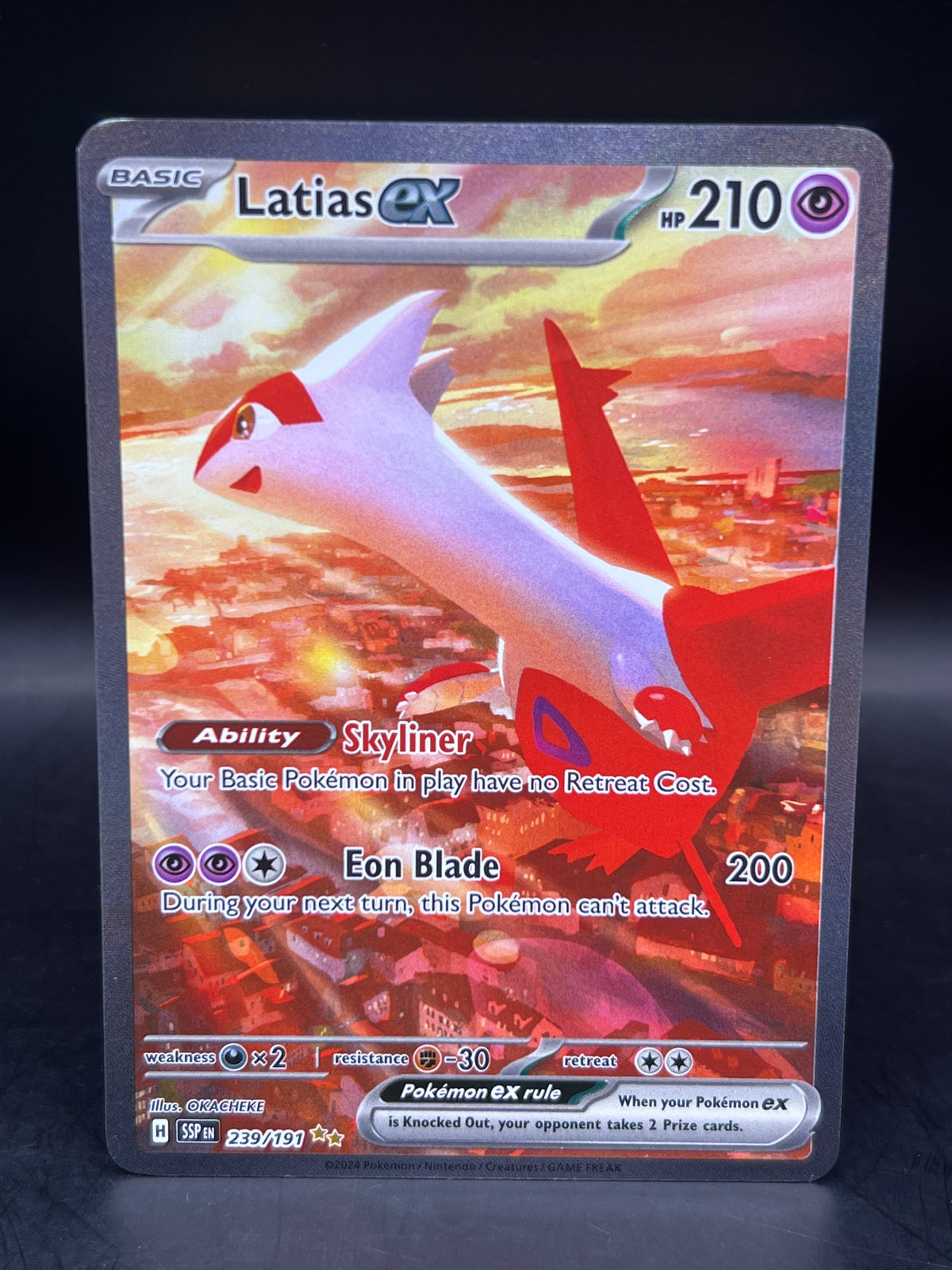 Latias Ex 239/191 Surging Sparks