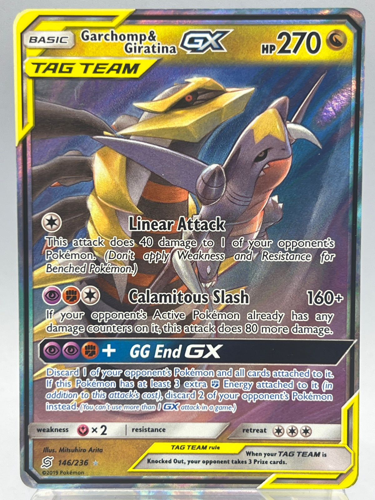 Pokémon - Garchomp & Giratina GX 146/236 Unified Minds
