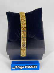 Ladies 18ct Gold Bracelet
