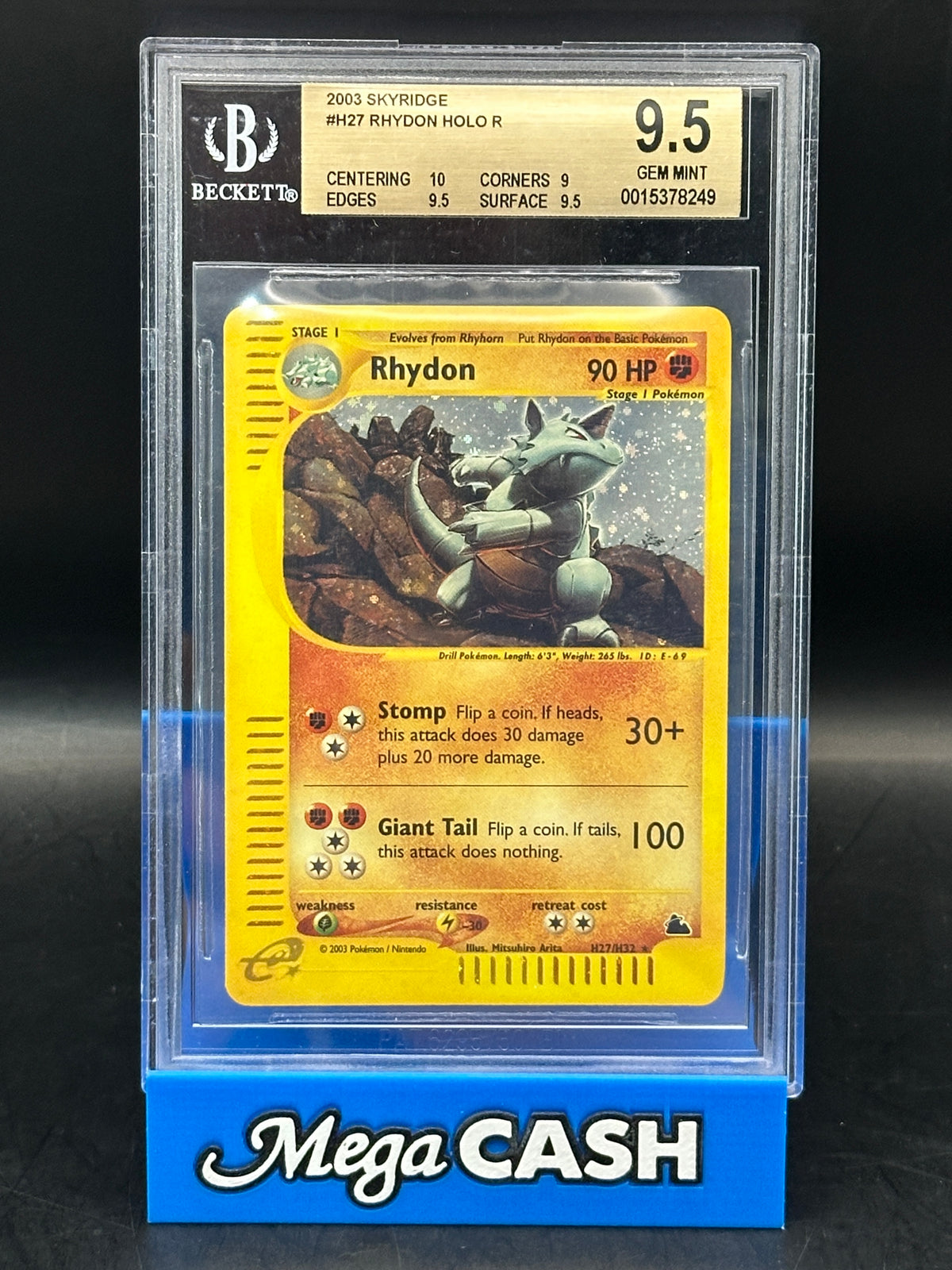 BGS 9.5 Rhydon - Skyridge - H27/H32