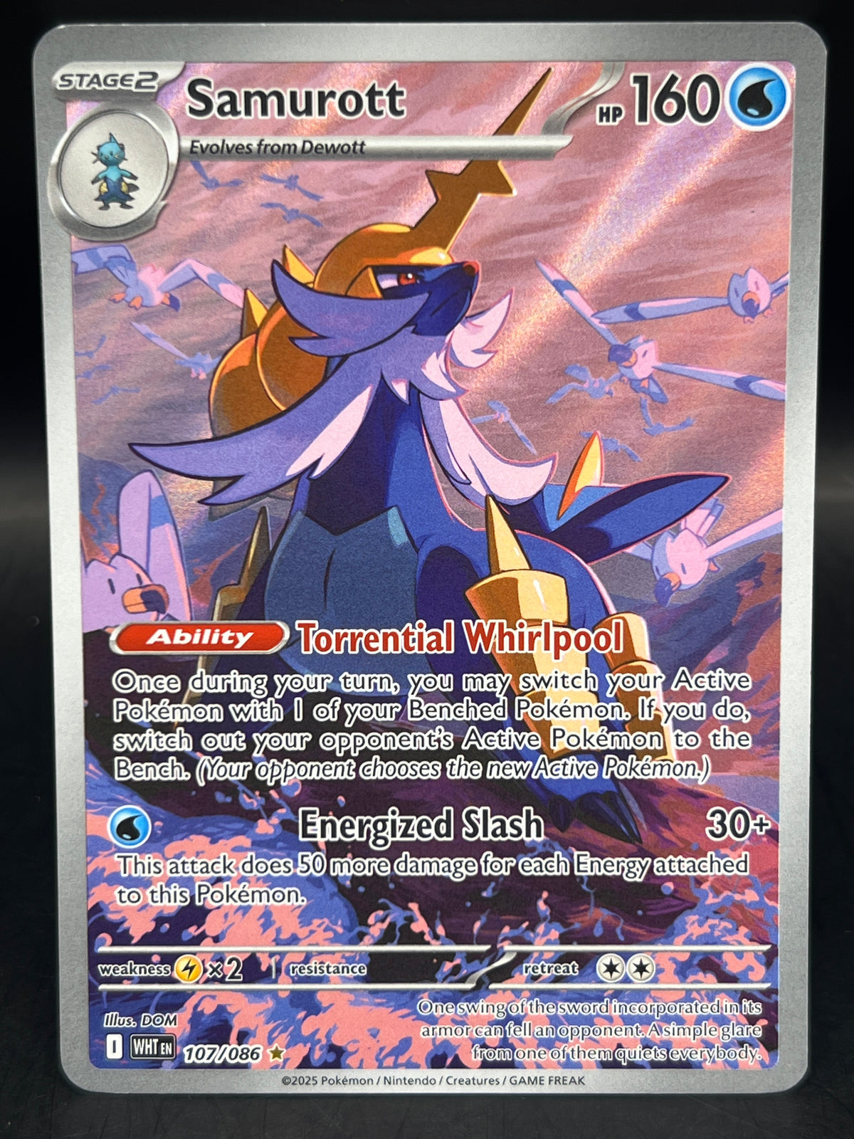 Samurott AR 107/086 White Flare