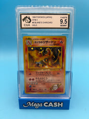 CGA 9.5 JPN BLAINE’S CHARIZARD HOLO