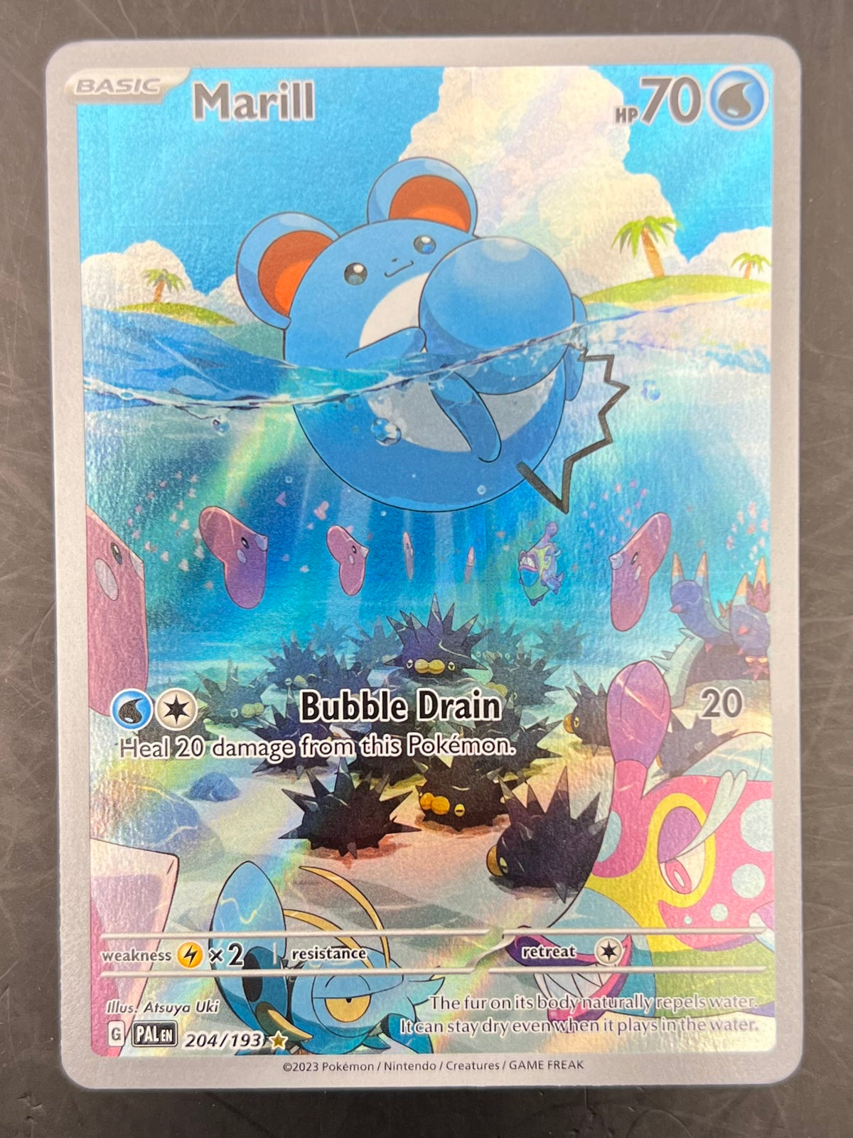 Marill Illustration Rare - Paldea Evolved