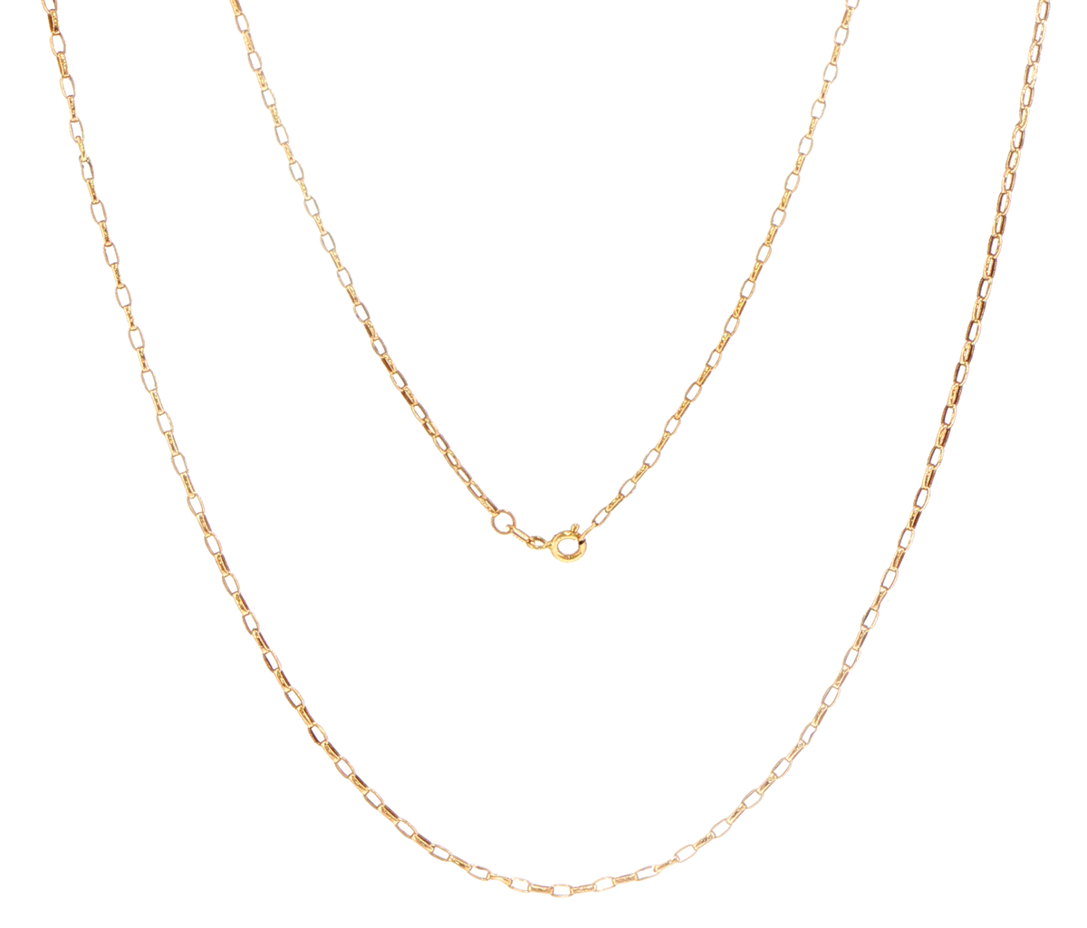 9ct Yellow Gold Classic Belcher Chain Necklace
