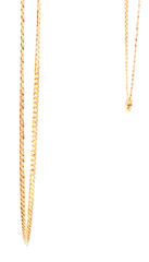 9ct Yellow Gold Flat Curb Chain Necklace