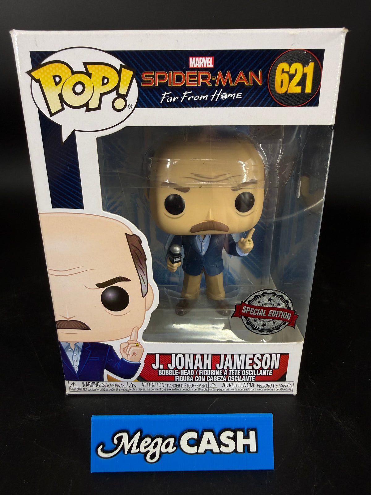 Funko POP! Marvel Spider-Man J. Jonah Jameson #621