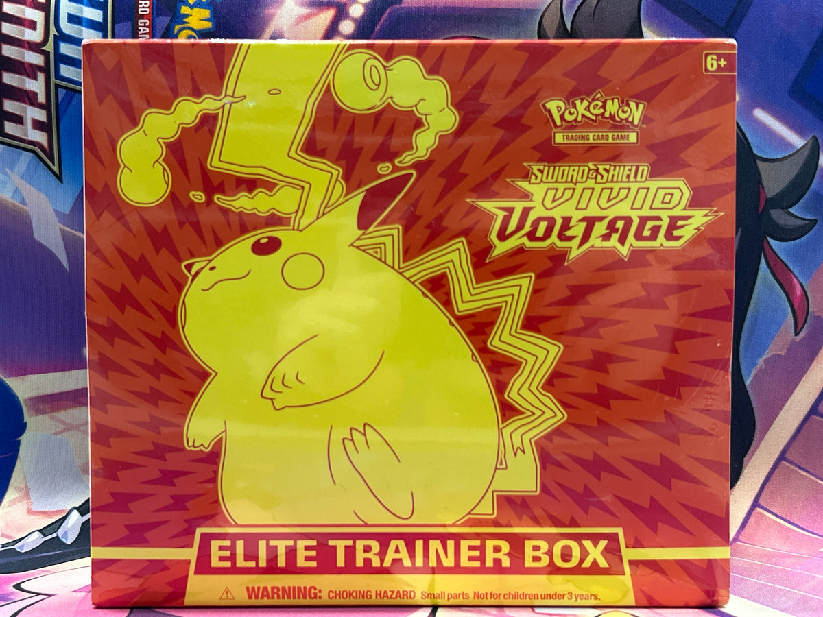 Pokemon Sword & Shield Vivid Voltage Elite Trainer Box