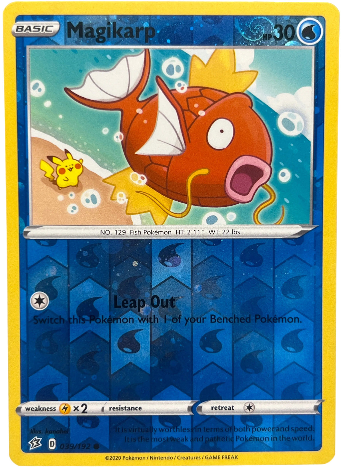 Pokémon - Magikarp 039/192 Cosmos Holo Rebel Clash